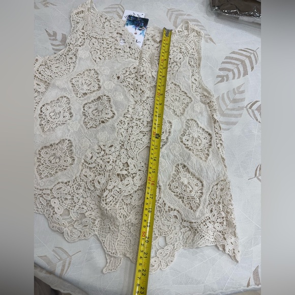 Women Open Stitch Cardigan Summer Vest - Picture 4 of 4